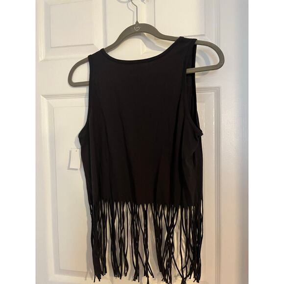 NWT Lynyrd Skynyrd Freebird Fringe Tank Top | Size Large - Picture 2 of 2